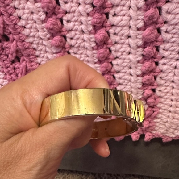 Michael Kors Gold Tone Bracelet and Ring Set - Picture 2 of 8